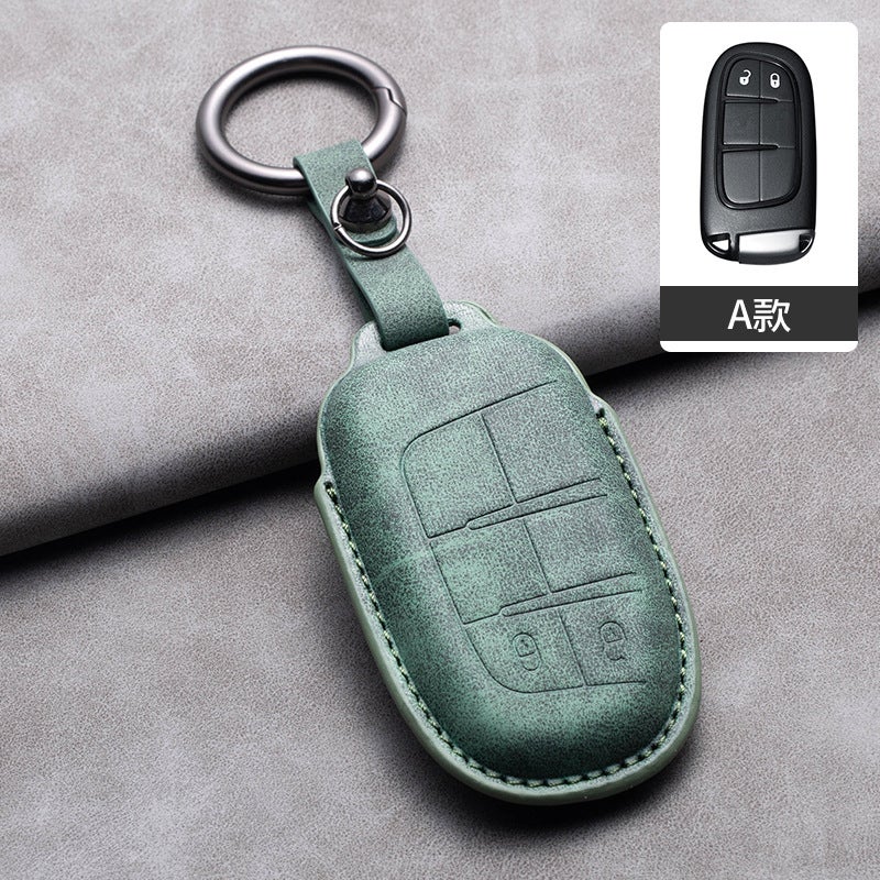 Suitable For Jeep Compass Key Cover Free Light Liberty Commander Phev Sheepba Key Protection - Image 1